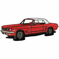 Cars Embroidery Design 9